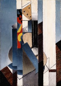 Gitarr, 1913 av Juan Gris