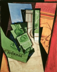 J.Gris, Frukosten, 1915 av Juan Gris