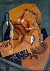 Paketet med kaffe av Juan Gris