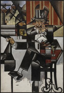 Man in a Café, 1912. av Juan Gris
