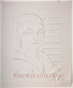Marcelle den blonda av Juan Gris