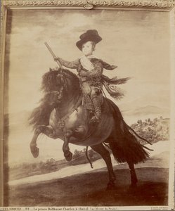 Velazquez. Prins Balthazar Charles på hästryggen (på Pradomuseet)