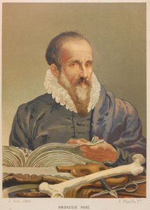 Porträtt av Ambroise Paré, 1879. av Juan Planella y Rodríguez