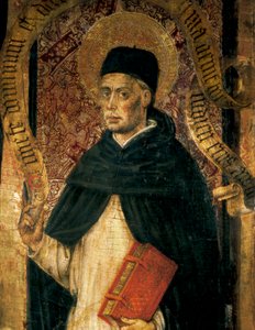 Representation av St. Vincent Ferrer (1350-1419), dominikansk präst av Juan Rexach or Reixach