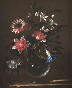 Vas med blommor av Juan de Arellano