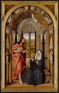 Kristus visar sig för sin moder, c.1496 av Juan de Flandes