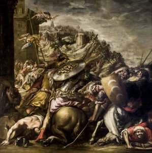 Barock: Saracens nederlag par Valdes Leal, Juan de (1622-1690)