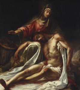 Pietà, ca. 1657-60. av Juan de Valdes Leal