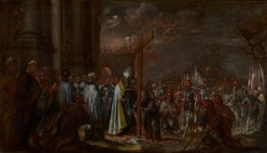 Korsets upphöjelse av Juan de Valdes Leal