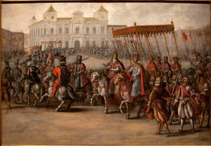 The Road to the Imperial Sacred av Karl V (1500-1558) i Bologna (Italien), 24 februari