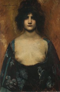 Orientalisk flicka, ca 1890-1895. av Juana Romani