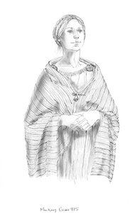 anglosaxisk kvinna, c5-10-talet, c1990-2010