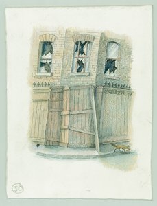 Tysk sjöbombning av Scarborough, North Yorkshire, 1914 2014. av Judith Dobie