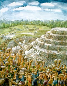 Silbury Hill, c2400BC, c1990-2010 av Judith Dobie