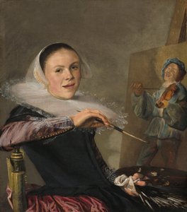 Självporträtt, ca. 1630.