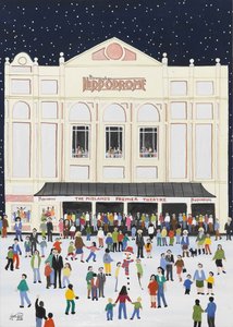 The Hippodrome, Birmingham, 2009 (Gouache på papper) av Judy Joel