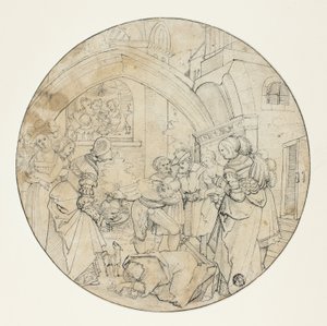 Johannes Döparens halshuggning av Jörg Breu the Elder