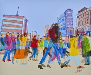 Rörelsen ”Vibrant City” av Jukyong Park