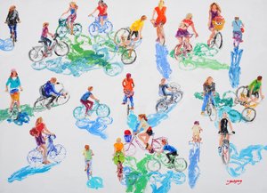 Ett livligt cykelklimat