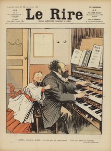 Illustration för Le Rire av Jules Abel Faivre