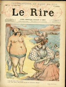 Illustration av Abel Faivre (1867-1945) för filten Le Rire av Jules Abel Faivre
