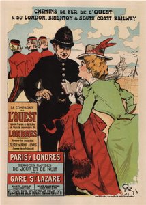 Paris London av Jules Alexandre Gruen or Grun