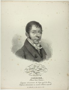 Porträtt av Pierre-Louis-Antoine Cordier