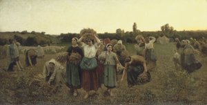 Påminnelsen om Gleaners av Jules Breton