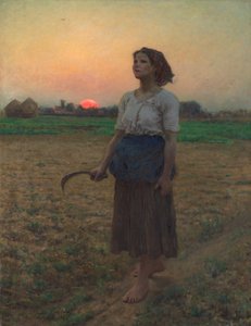 Lärkans sång av Jules Breton