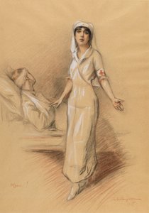 Sjuksköterska och patient