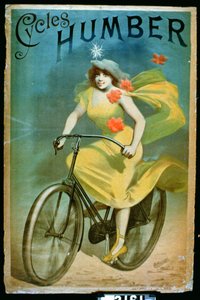 Reklam för Humber Cycles av Jules Cheret