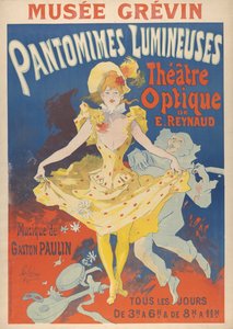 Lysande pantomimer, 1892 av Jules Cheret