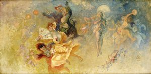 Maskbalen, av Jules Cheret