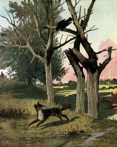 La Fontaines fabel : Kråkan och räven