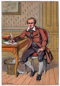 Andre Chenier, ca 1900 (gravyr)