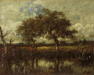 Utan titel (Landskap) av Jules Dupré