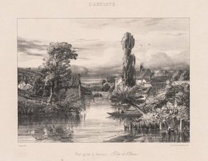 Vy tagen vid Alençon Vy tagen vid Alençon, 1839. av Jules Dupré