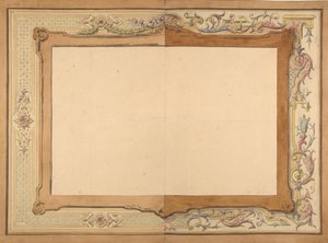 Design för tak, andra hälften av 1800-talet. Skapare: Jules-Edmond-Charles Lachaise, Eugène-Pierre Gourdet. av Jules Edmond Charles Lachaise and Eugène Pierre Gourdet