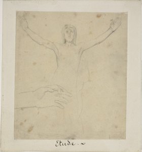 Studera för uppståndelsen av Jules Elie Delaunay