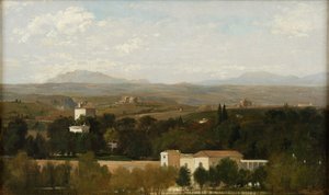 Utsikt nära Rom, 1864