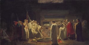 Martyrerna i katakomberna, 1855