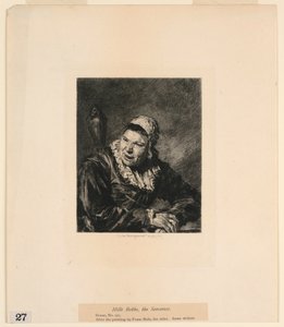 Hille Bobbe, the Sorceress, från "Etchings of Pictures in the Metropolitan Museum, New York" av Jules Ferdinand Jacquemart