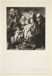 helig familj av Jules Ferdinand Jacquemart
