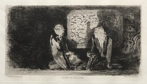 Elfenben och Celadon, 1872. av Jules Ferdinand Jacquemart