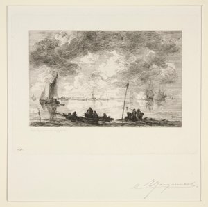 Moerdyck av Jules Ferdinand Jacquemart
