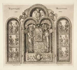 Tysk Triptyk / Xllme av Jules Ferdinand Jacquemart