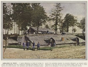 Främre ambulans av Jules Gervais Courtellemont