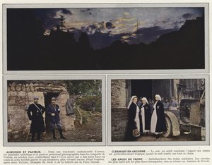 Kapellan och pastor, Clermont-En-Argonne, Frontens änglar