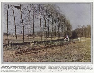 Den stora graven i Soisy-aux-Bois foto