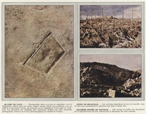 Fort de Vaux, Cotes de Belleville, andra ingången till Souville